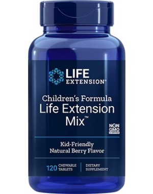 Children's Formula Mix 120 chewable comprimidos Life Extension