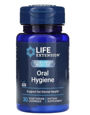 FLORASSIST  Oral Hygiene 30 vegetarian lozenges Life Extension