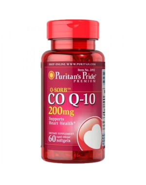 Coq10 200mg 60 Softgels PURITAN