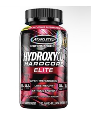 HydroxyCut Hardcore Elite 100ct Muscle-tech