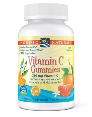 Vitamina C 250mg 60 gummies Nordic Naturals