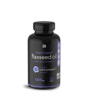 Óleo de Linhaça Flaxseed oil 1200mg 180 vsoftgels