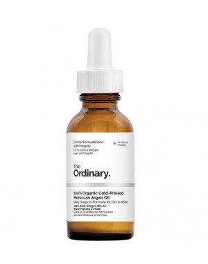 100% Organic Cold-Pressed Moroccan Argan Oil 30 ml The Ordinary 