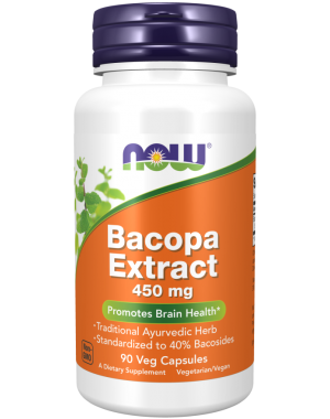Bacopa Extract 450 mg  90 Veg Capsules