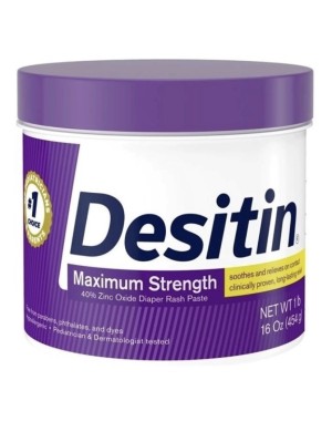 Pomada Desitin Roxa Pote 454g - Maximum Strength