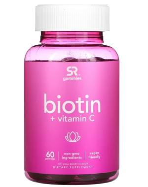 Biotina + vitamina C 60gummies SPORTS Research  