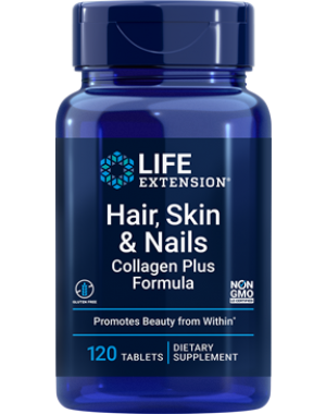 Hair Skin e Nails Collagen Plus Formula  LIFE Extension