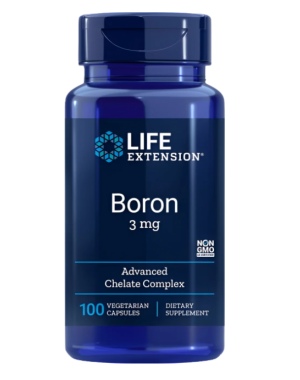 Boron 3 mg, 100 vegetarian capsules  Life Extension