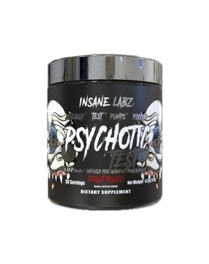 Psychotic TESTO 30 servings Lançamento Insane Labz