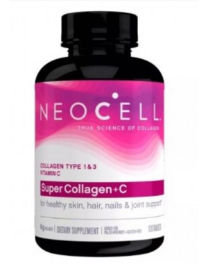Super Colageno + Vitamin C 6000 mg 120 Tablets NEOCELL  vencimento:09/2022