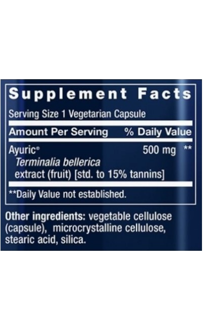 Uric Acid Control 60 Veg Capsulas LIFE Extension
