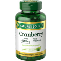 Cranberry 4200mg with Vitamin C Nature's Bounty