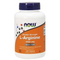 L Arginine arginina Double Strength 1000 mg 120 Tablets