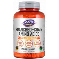 Bcaa 800 mg 120 caps NOW Foods