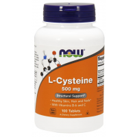 L Cysteine 500mg 100 Tablets NOW Foods