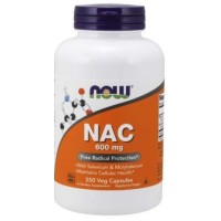 NAC 600 mg 250 Veg Capsules NOW Foods