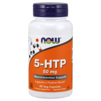 5 HTP 50 mg 90 Veg Capsules NOW Foods