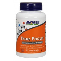 True Focus  90 Veg Capsules NOW Foods