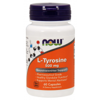 L Tyrosine 500 mg 60 Capsules NOW Foods