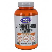 L Ornithine em pó 227g NOW Foods