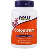 Colostrum 500mg NOW 120 Veg Capsulas