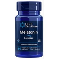 Melatonina 3mg 60 Lozenges LIFE Extension