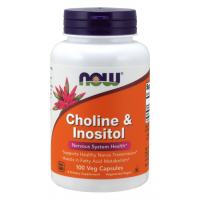 Choline e Inositol 500 mg 100 Veg Capsules NOW Foods