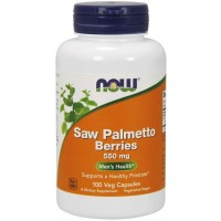 Saw palmetto Berries 550mg 100 veg cápsulas Now 