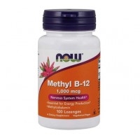 Metil B12 1000mcg 100 lozenges NOW Foods