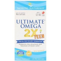 Ultimate Ômega 2x Teen Nordic Naturals - 60 Mini softgel