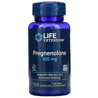 Pregnenolone 100 mg 100 capsules LIFE Extension