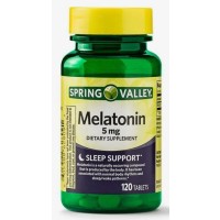 Melatonina 5mg FD 120 tablets morango SPRING  valley 