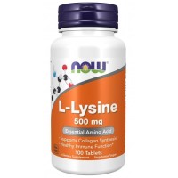 L-Lysine 500 mg  100 Tablets NOW