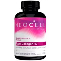 Super Colageno + Vitamin C 6000 mg 120 Tablets NEOCELL  vencimento:09/2022