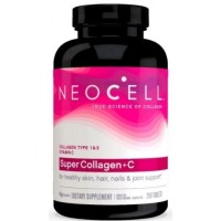 Super Colageno + Vitamin C 6000 mg 250 Tablets NEOCELL venc: 03/22