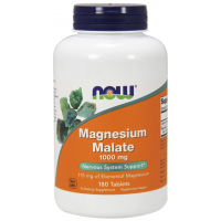 Magnesio Malate 1000mg 180 tabs NOW Foods
