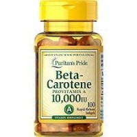 Beta Carotene 10000 IU 100 softgels PURITANS Pride