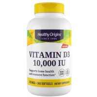 Vitamin D3 10.000 IU 360 softgels HEALTHY Origins