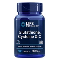 Glutathione, Cysteine & C 100caps LIFE Extension