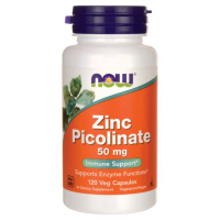 Zinco Picolinate  50mg 120 Veg Caps NOW Foods