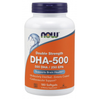 DHA 500mg 180 Softgels NOW Foods