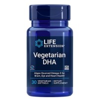 Vegetarian DHA 30 softgels LIFE Extension