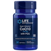 Super Ubiquinol CoQ10 com BioPQQ 100mg 30 caps LIFE Extension