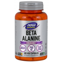 Beta Alanina  750 mg 120 Capsules NOW Foods