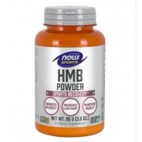 HMB Powder em Pó 90g NOW Foods vencimento:05/2022