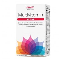Multivitamin active women multivitaminico para mulheres 90 caplets GNC  Validade:07/2022