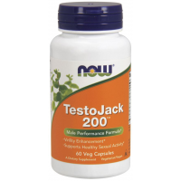 TestoJack 200 60 Veg Capsules NOW Foods