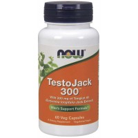 TestoJack 300 60 Veg Capsules NOW Foods