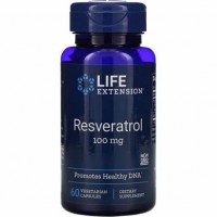 Resveratrol 100 mg 60 capsules LIFE Extension