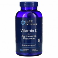 Vitamina C e Bio Quercetin Phytosome 250 vegetarian tablets LIFE Extension